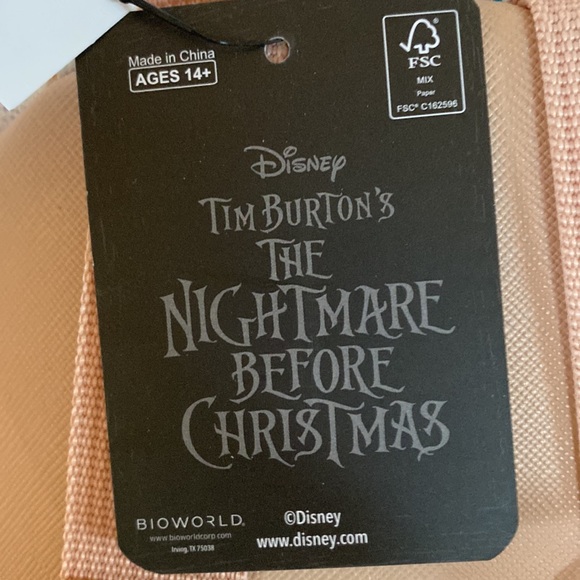 Bioworld Nightmare Before Christmas mini backpack - Picture 7 of 7